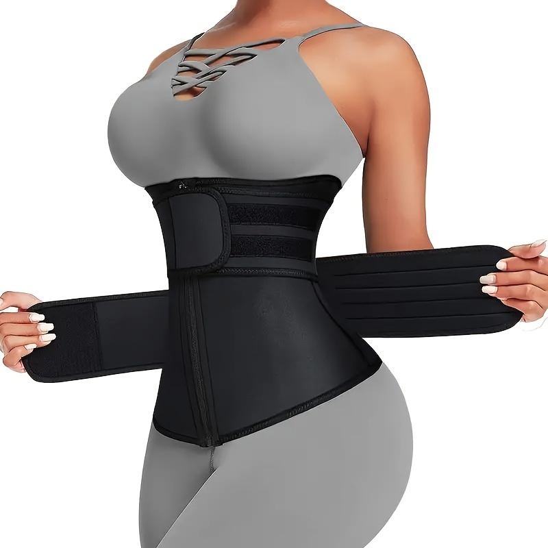 Sweat Waist Trainer Belt Neoprene - حزام تنحيف الخصر النسائي الديناميكي للتعرق