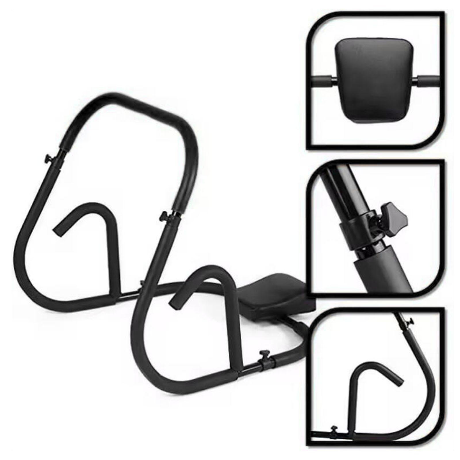 Ab Roller Wheel With Elbow Support - آلة البطن المحمولة المعدنية Ab Cruncher