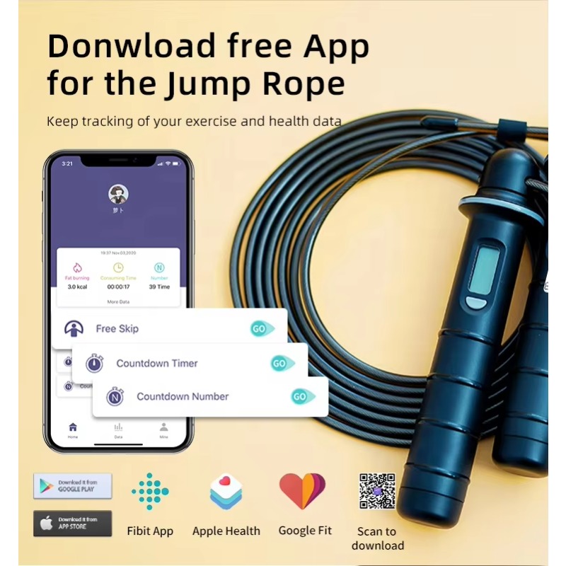 Smart Jump Rope Digital Counter - عرض ساخن بالجملة: حبل قفز رقمي