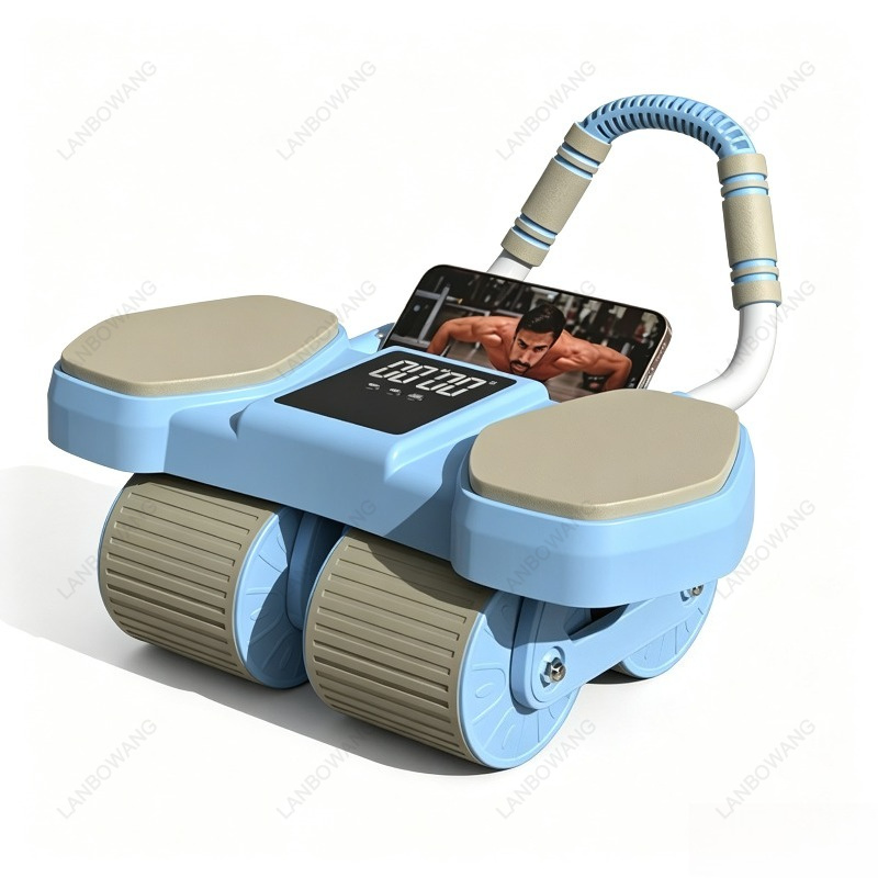 Ab Roller Wheel With Elbow Support - جهاز تمارين البطن الذكي ذو 4