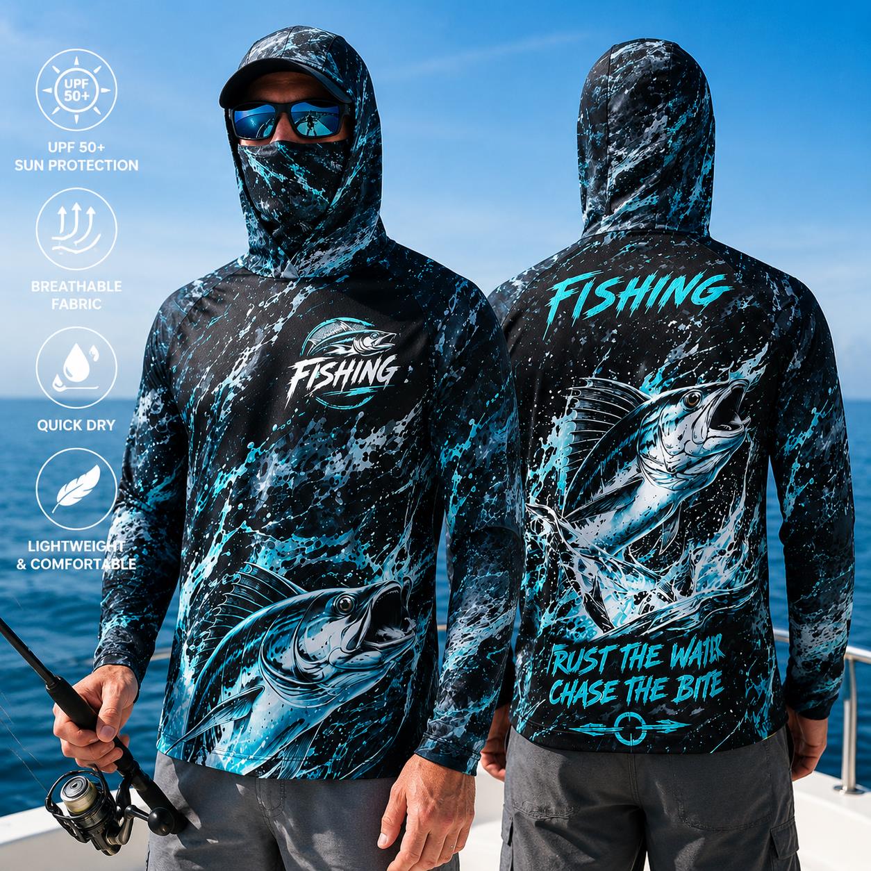 قميص صيد خفيف الوزن وقابل للتن - مراجعة Fishing وسعره