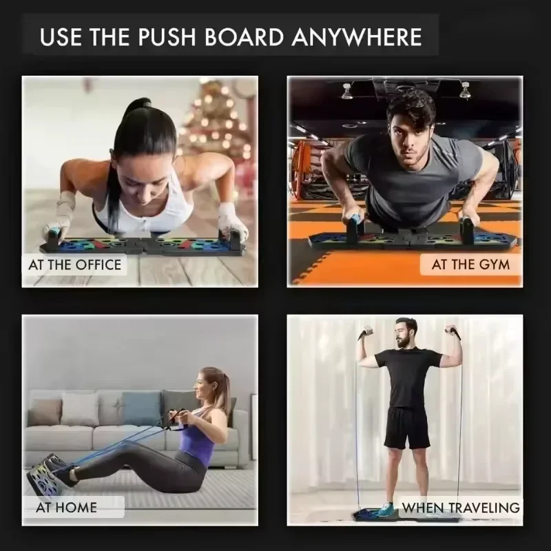 جهاز تمارين قابل للطي للاستخدا - مراجعة Push Up Board Foldable Multi Function وسعره