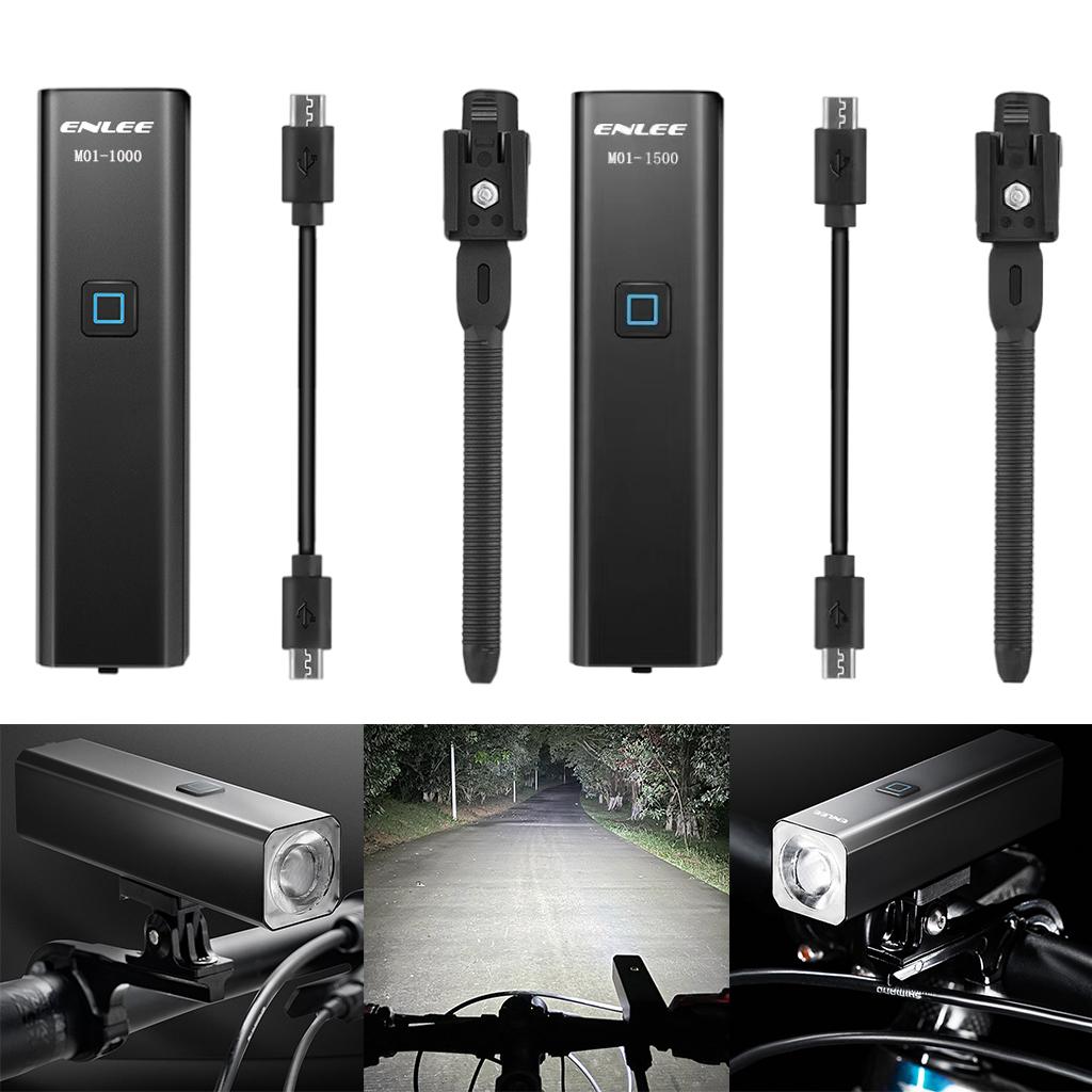 مصباح دراجة بقوة 1000/1500 لوم - مراجعة Rechargeable Bicycle Headlight 1000 Lumen وسعره