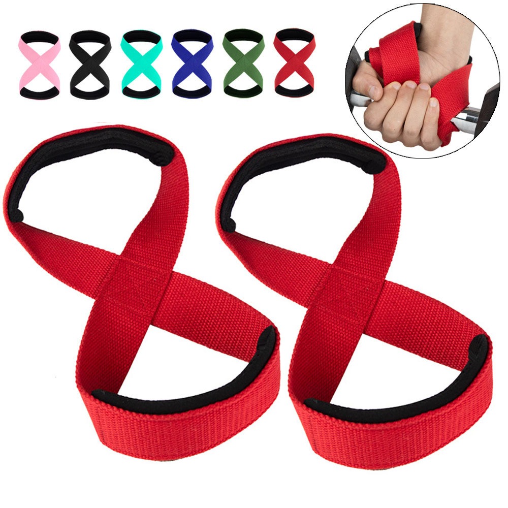 زوج جديد من أربطة اليد المصنوع - مراجعة Wrist Wraps Weightlifting Support وسعره