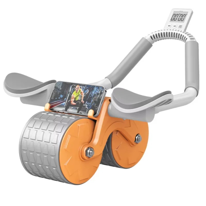 عجلة تمارين البطن ذات العجلتين - مراجعة Ab Roller Wheel With Elbow Support وسعره