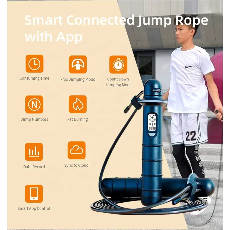 عرض ساخن بالجملة: حبل قفز رقمي - مراجعة Smart Jump Rope Digital Counter وسعره