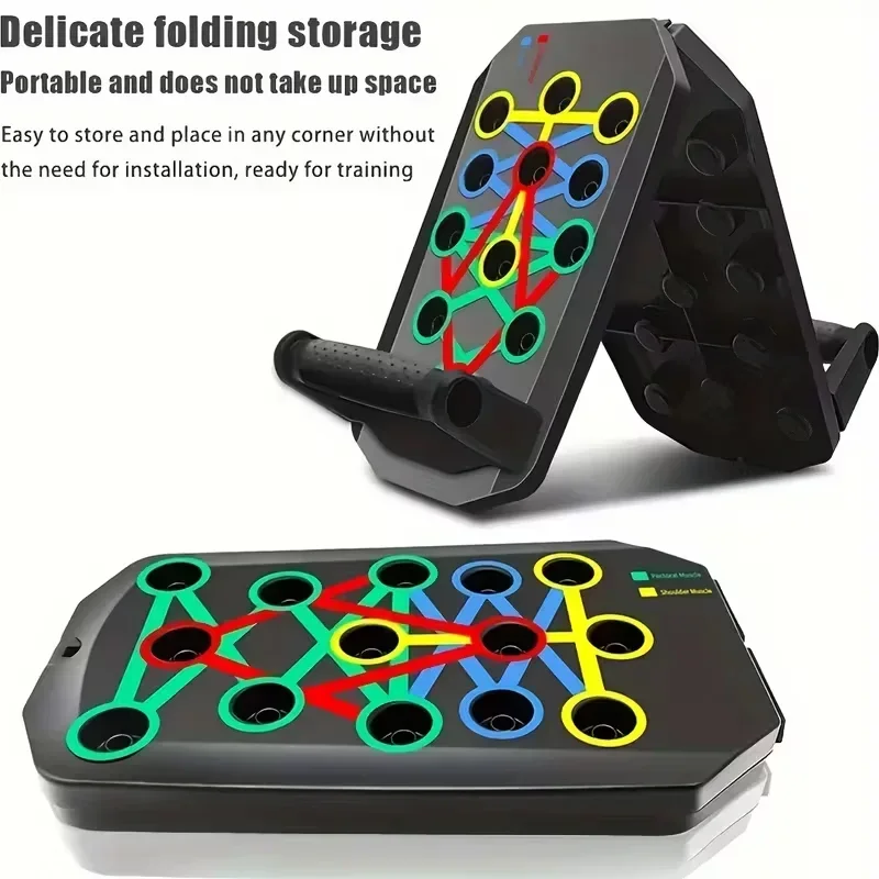 مجموعة ألواح تمارين الضغط، قاب - مراجعة Push Up Board Foldable Multi Function وسعره