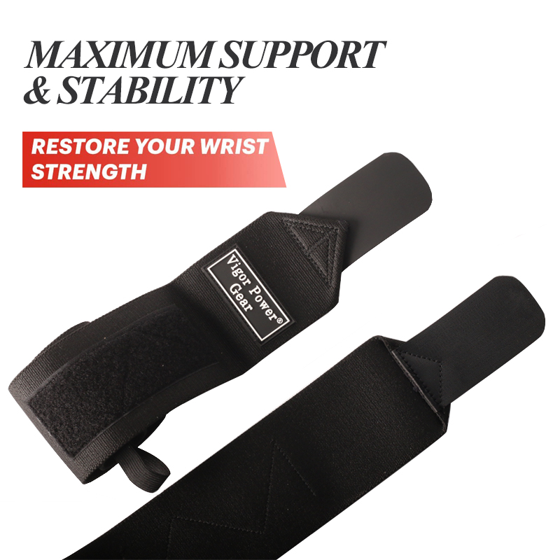 دعامة معصم صلبة مبطنة لرفع الأ - مراجعة Wrist Wraps Weightlifting Support وسعره