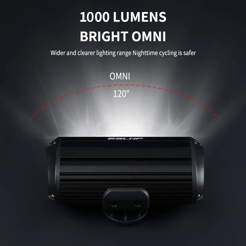 مقاوم للماء 1000 لومينز رفع ال - مراجعة Rechargeable Bicycle Headlight 1000 Lumen وسعره