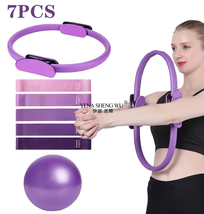 7 قطعة معدات البيلاتيس للتدريب - مراجعة Pilates Bar Kit With Resistance Bands وسعره
